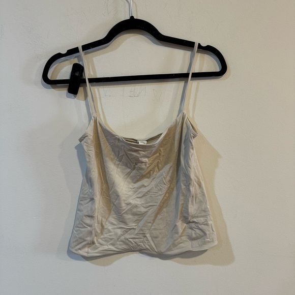 Lululemon Wundermost Ultra-Soft Nulu Spaghetti-Strap Cami Tank Top Mojave tan - Picture 2 of 6